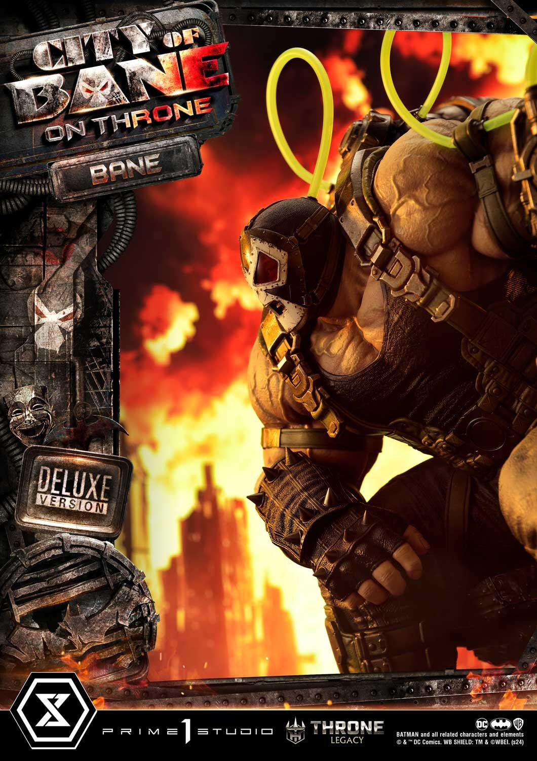 Batman: City of Bane - Bane - Throne Legacy (TLCDC-05DXS) - 1/4 - On Throne, DX Bonus Version (Prime 1 Studio) photo 7