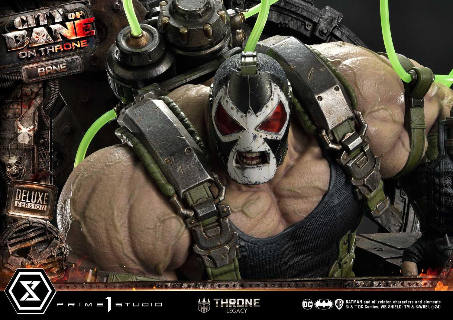 Batman: City of Bane - Bane - Throne Legacy (TLCDC-05DXS) - 1/4 - On Throne, DX Bonus Version (Prime 1 Studio) photo 20