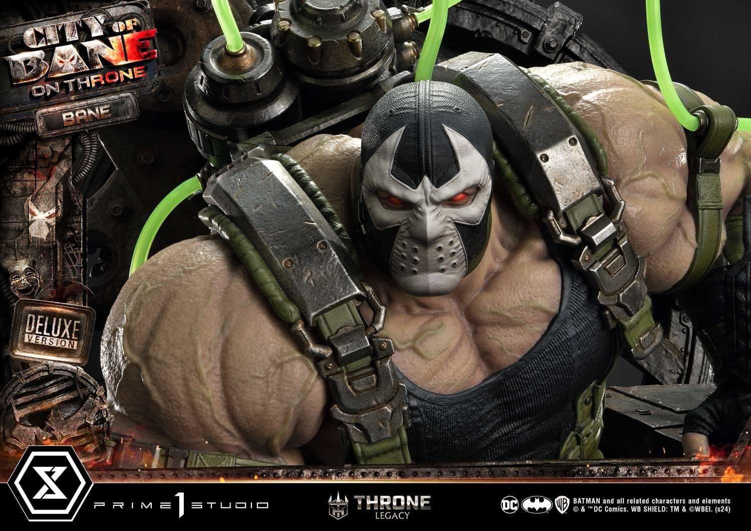 Batman: City of Bane - Bane - Throne Legacy (TLCDC-05DXS) - 1/4 - On Throne, DX Bonus Version (Prime 1 Studio) photo 22