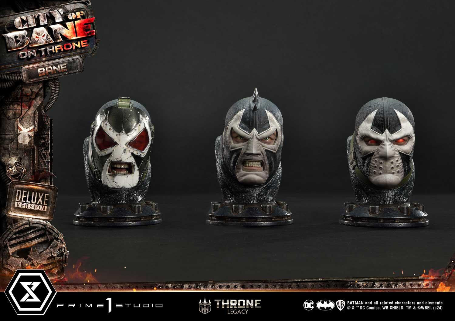 Batman: City of Bane - Bane - Throne Legacy (TLCDC-05DXS) - 1/4 - On Throne, DX Bonus Version (Prime 1 Studio) photo 37