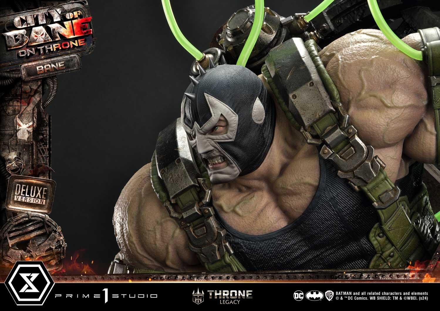 Batman: City of Bane - Bane - Throne Legacy (TLCDC-05DXS) - 1/4 - On Throne, DX Bonus Version (Prime 1 Studio) photo 40