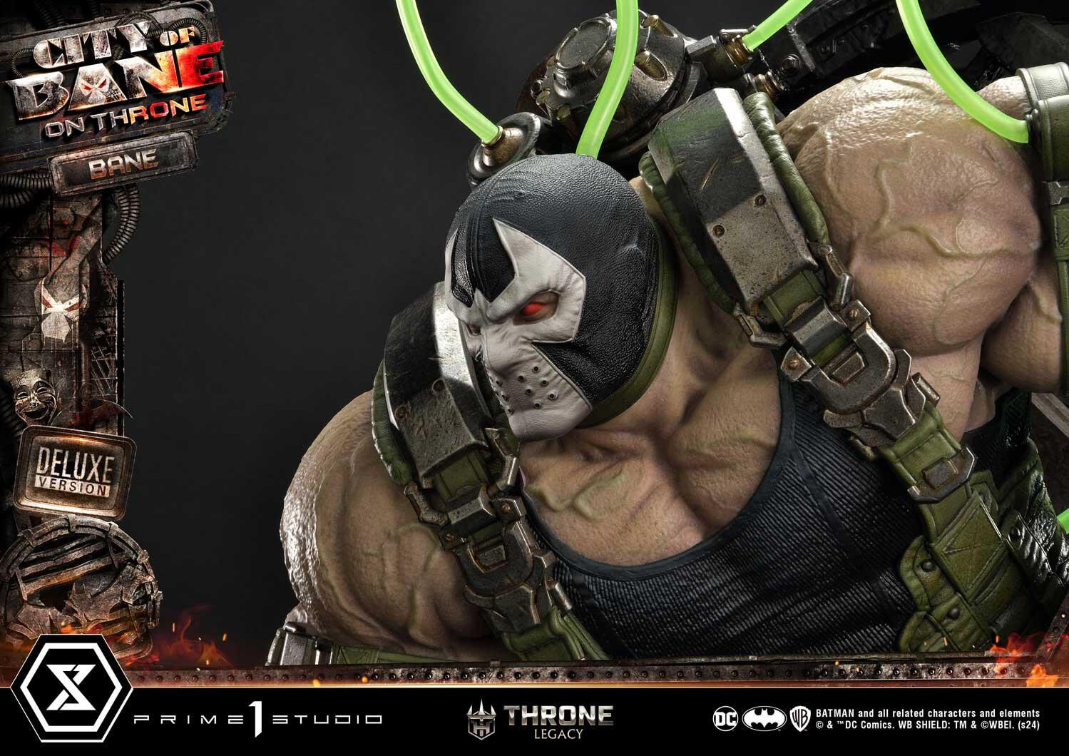 Batman: City of Bane - Bane - Throne Legacy (TLCDC-05DXS) - 1/4 - On Throne, DX Bonus Version (Prime 1 Studio) photo 41