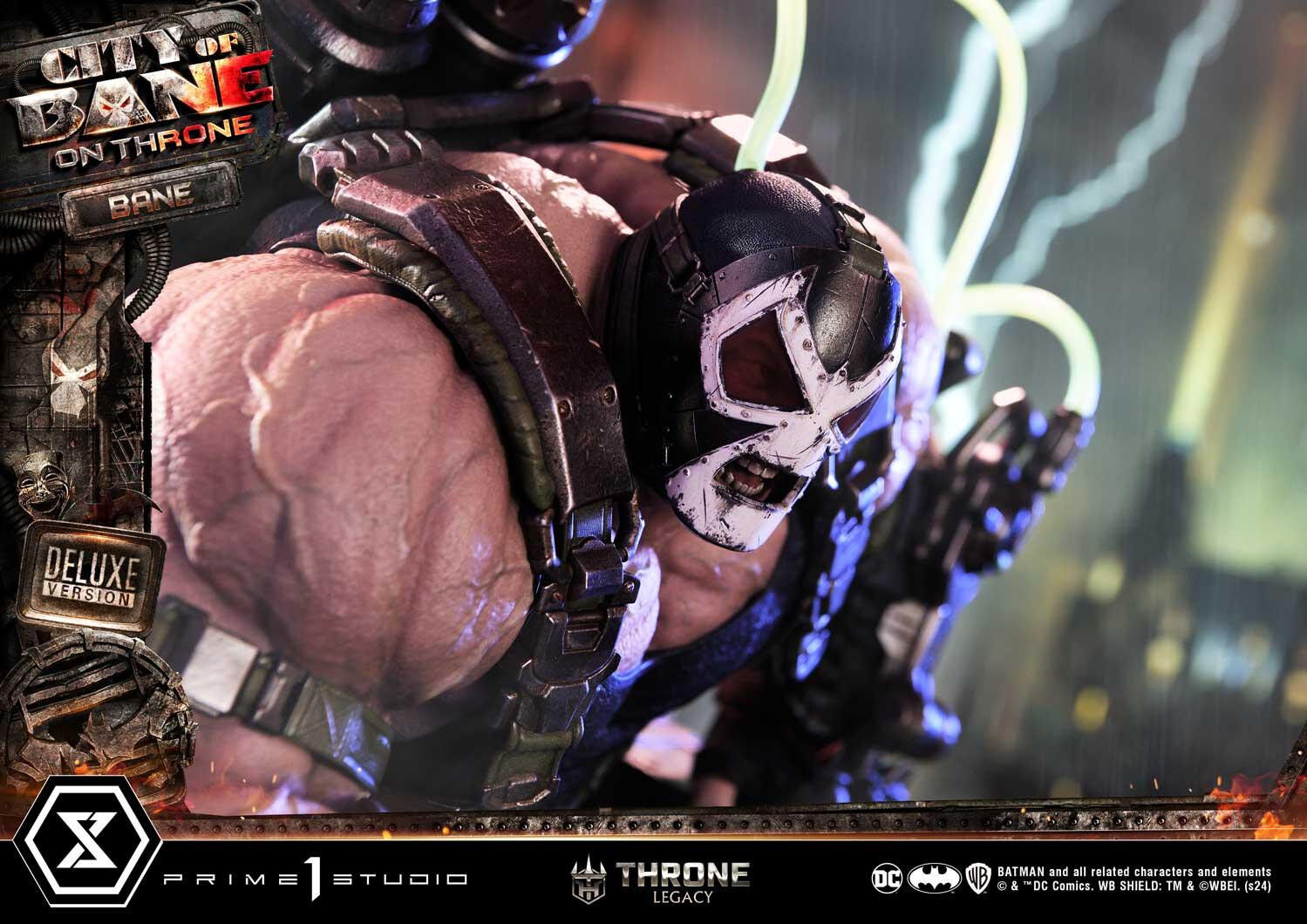 Batman: City of Bane - Bane - Throne Legacy (TLCDC-05DXS) - 1/4 - On Throne, DX Bonus Version (Prime 1 Studio) photo 45