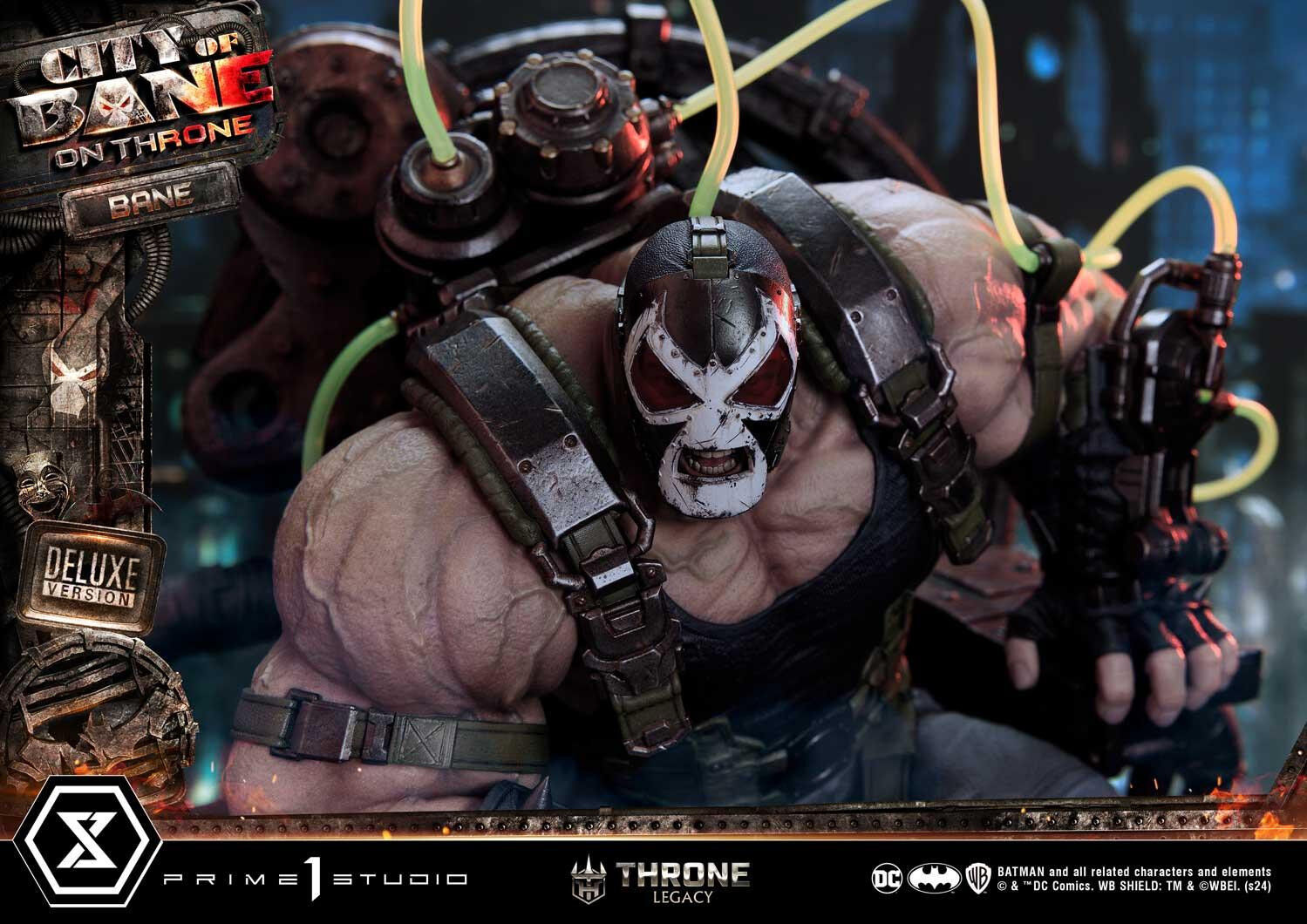 Batman: City of Bane - Bane - Throne Legacy (TLCDC-05DXS) - 1/4 - On Throne, DX Bonus Version (Prime 1 Studio) photo 46