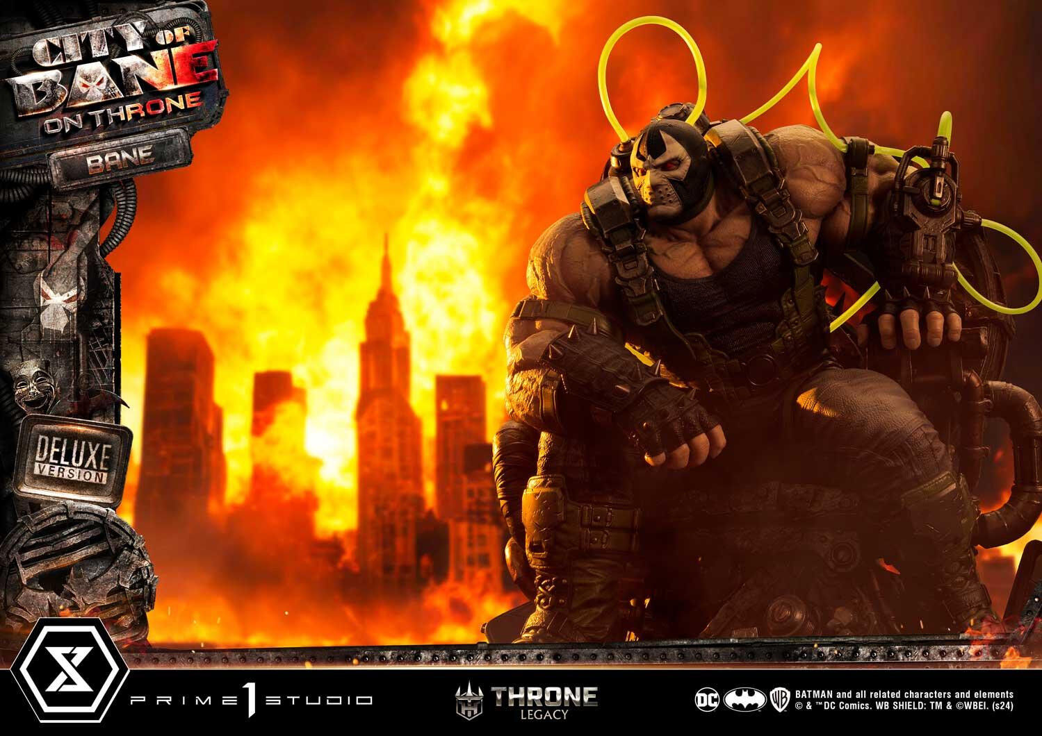 Batman: City of Bane - Bane - Throne Legacy (TLCDC-05DXS) - 1/4 - On Throne, DX Bonus Version (Prime 1 Studio) photo 50