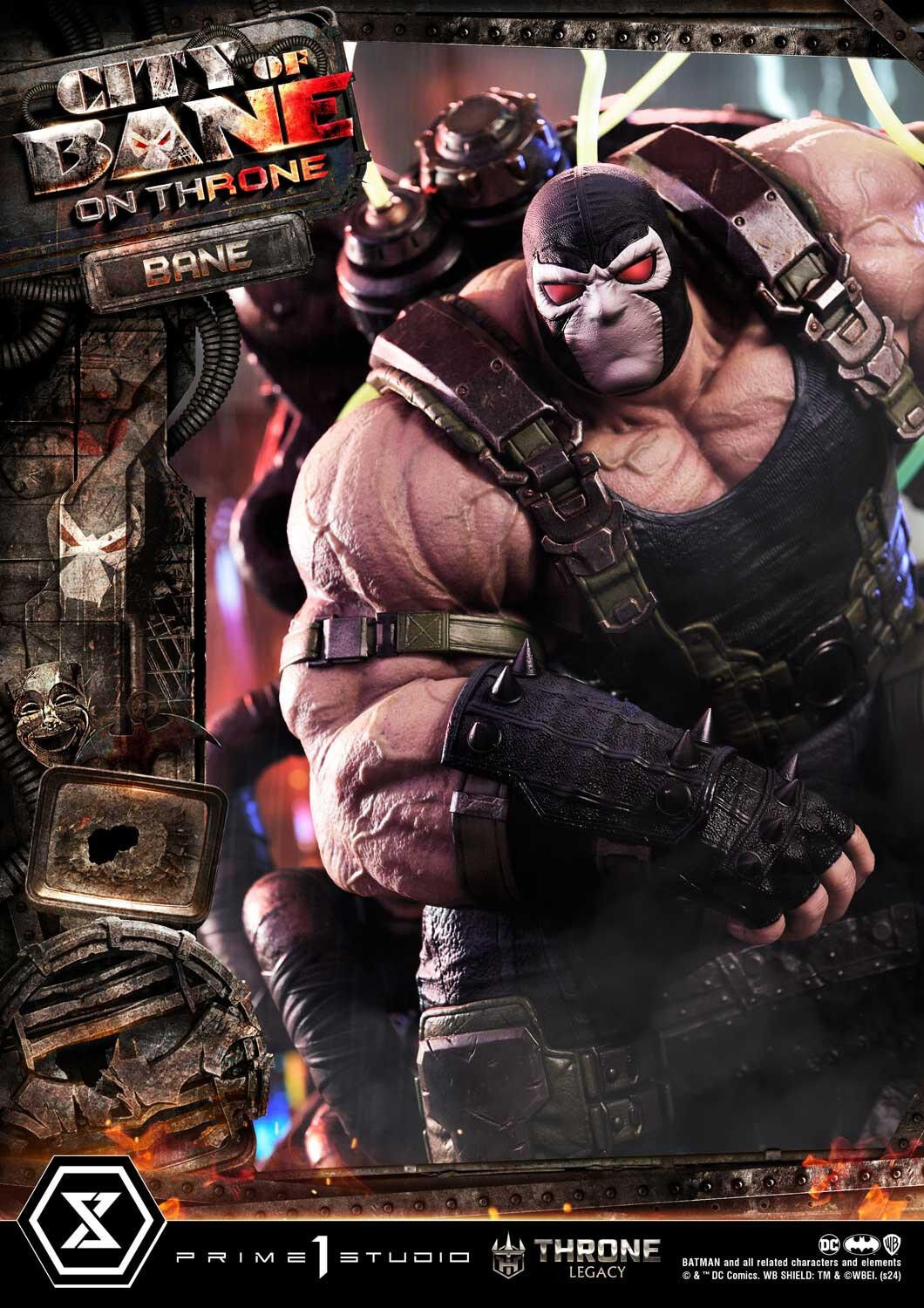Batman: City of Bane - Bane - Throne Legacy (TLCDC-05DXS) - 1/4 - On Throne, DX Bonus Version (Prime 1 Studio) photo 59