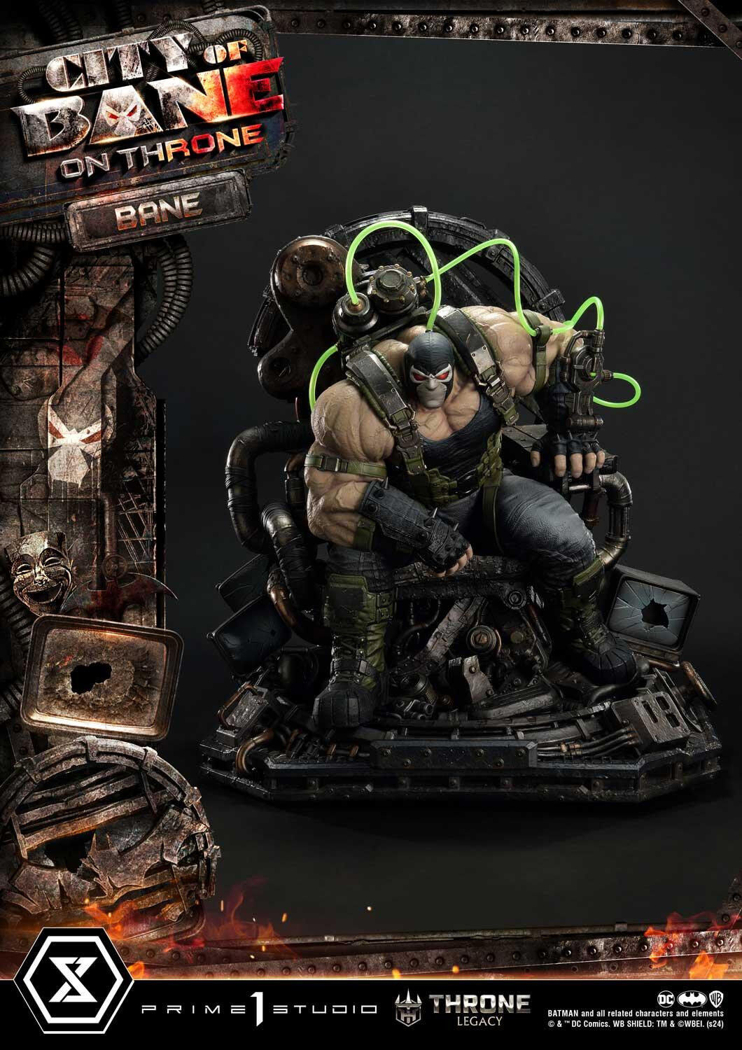 Batman: City of Bane - Bane - Throne Legacy (TLCDC-05DXS) - 1/4 - On Throne, DX Bonus Version (Prime 1 Studio) photo 72
