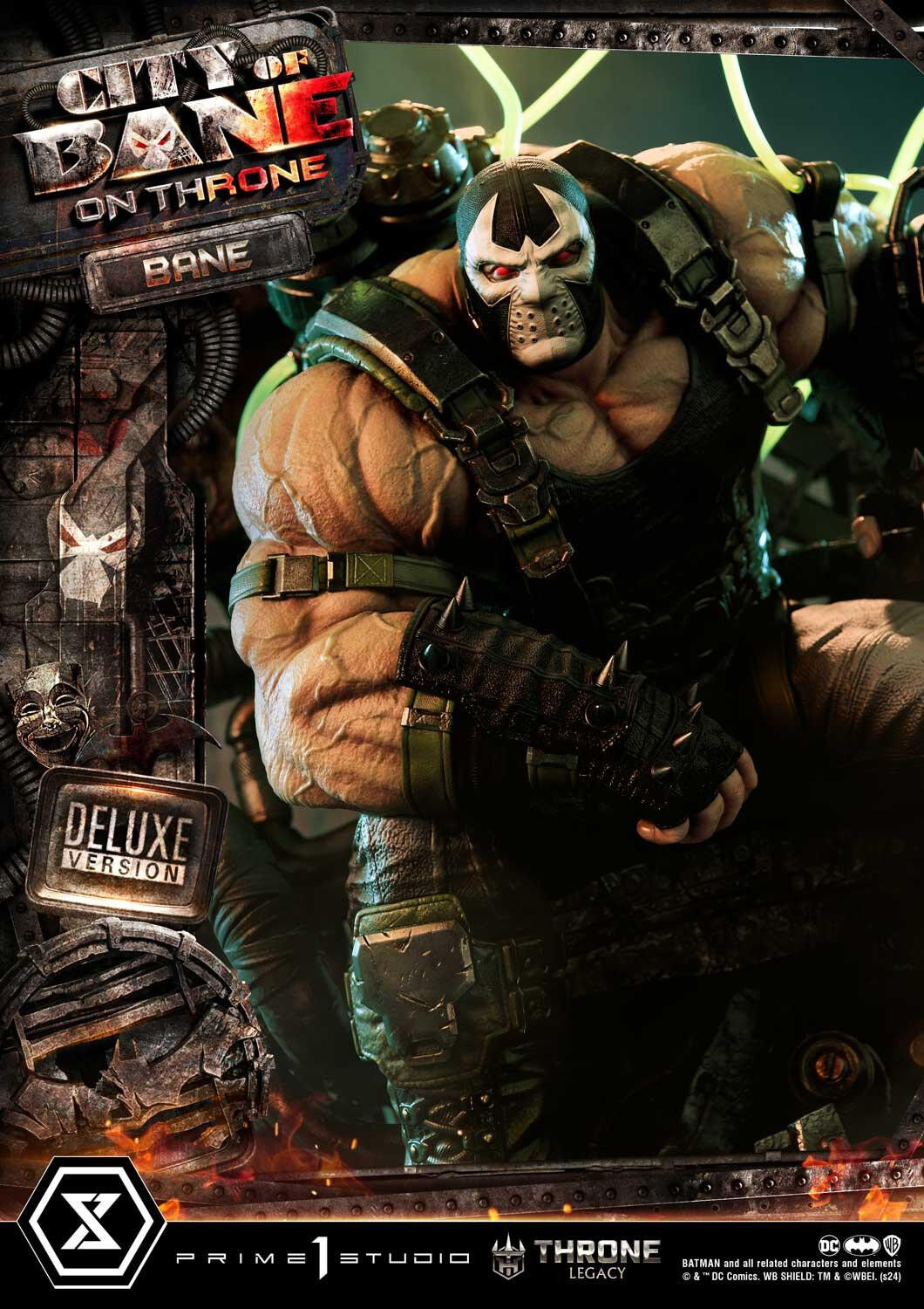 Batman: City of Bane - Bane - Throne Legacy (TLCDC-05DXS) - 1/4 - On Throne, DX Bonus Version (Prime 1 Studio) photo 77