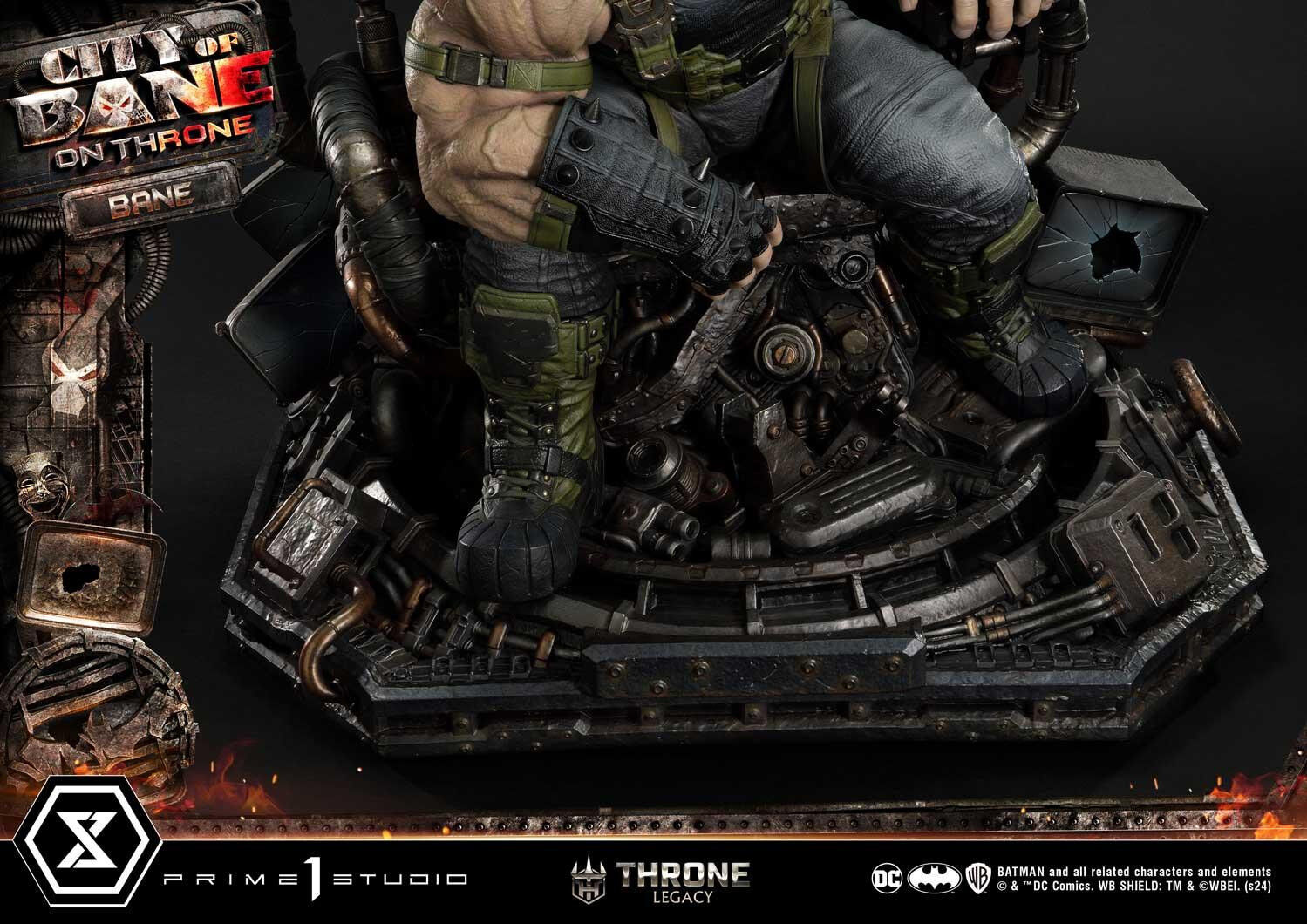 Batman: City of Bane - Bane - Throne Legacy (TLCDC-05DXS) - 1/4 - On Throne, DX Bonus Version (Prime 1 Studio) photo 84