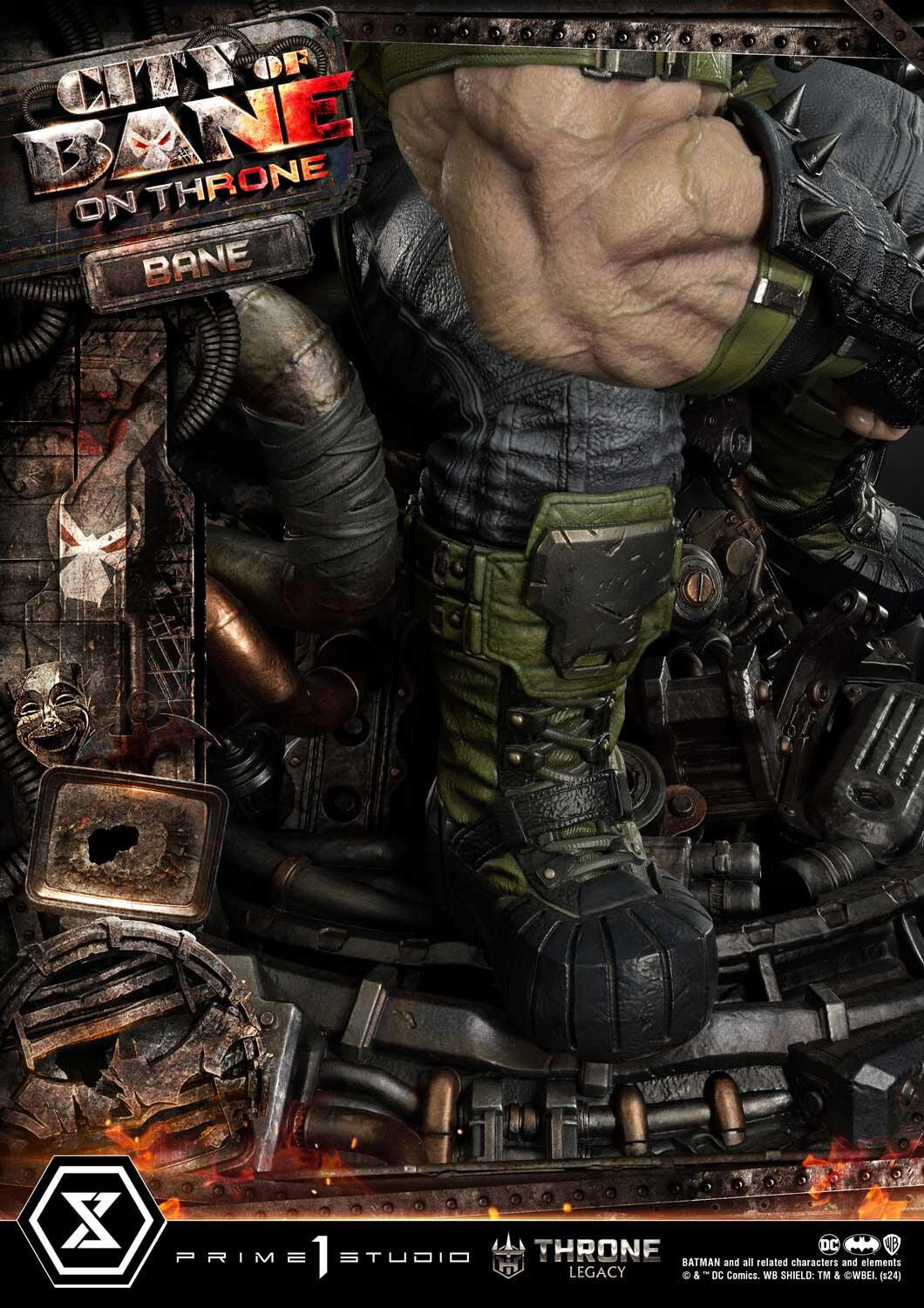 Batman: City of Bane - Bane - Throne Legacy (TLCDC-05DXS) - 1/4 - On Throne, DX Bonus Version (Prime 1 Studio) photo 98