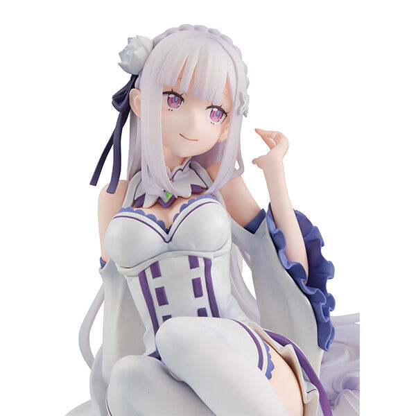 Re:Zero kara Hajimeru Isekai Seikatsu - Emilia - Melty Princess - Tenohira (MegaHouse) photo 3