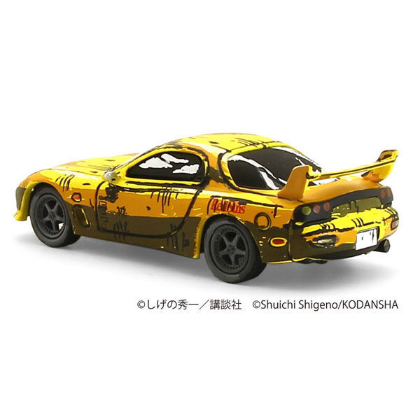 Initial D - Fujiwara Takumi - Takahashi Keisuke - Takahashi Ryosuke - Manga Style Painting 3 Car Set - 1/64 (Kyosho) photo 5