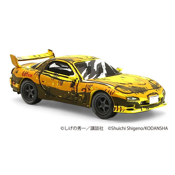 Initial D - Fujiwara Takumi - Takahashi Keisuke - Takahashi Ryosuke - Manga Style Painting 3 Car Set - 1/64 (Kyosho) photo 6