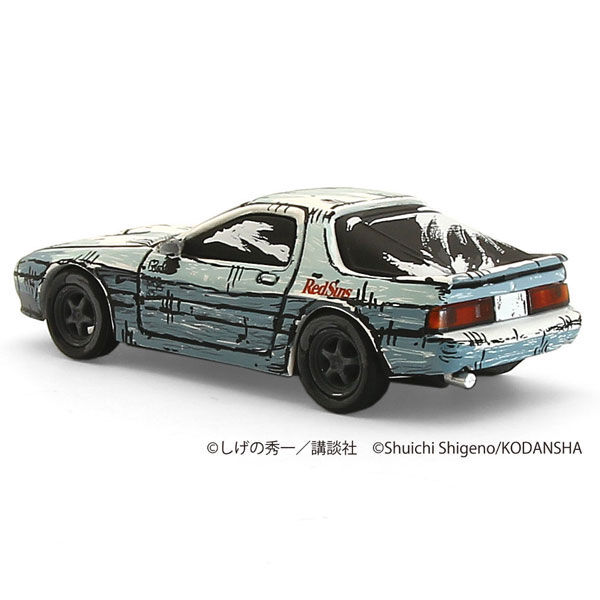 Initial D - Fujiwara Takumi - Takahashi Keisuke - Takahashi Ryosuke - Manga Style Painting 3 Car Set - 1/64 (Kyosho) photo 9