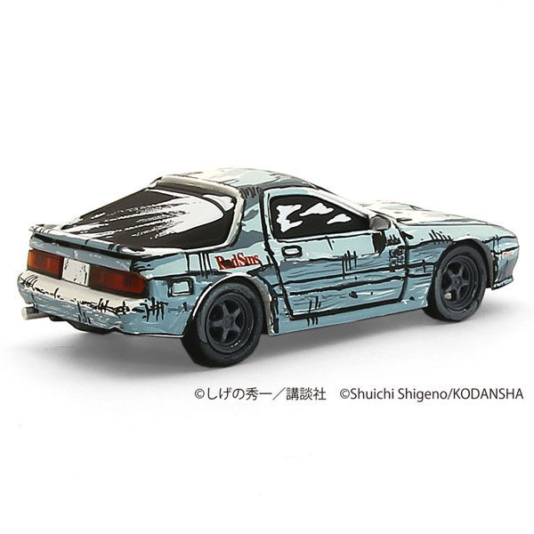 Initial D - Fujiwara Takumi - Takahashi Keisuke - Takahashi Ryosuke - Manga Style Painting 3 Car Set - 1/64 (Kyosho) photo 11
