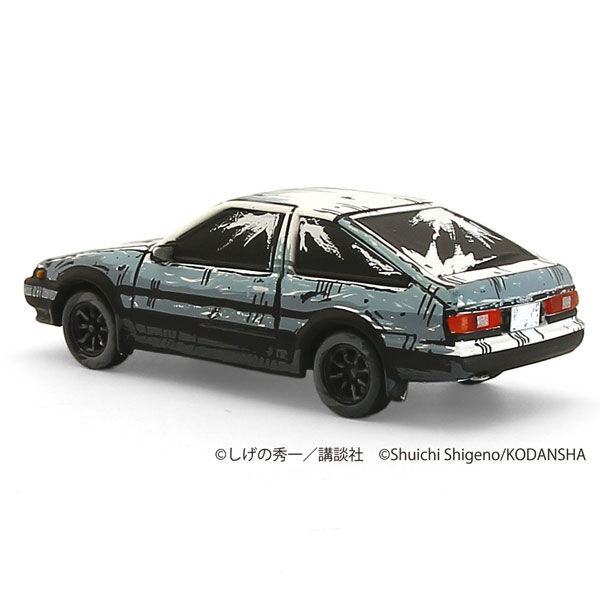 Initial D - Fujiwara Takumi - Takahashi Keisuke - Takahashi Ryosuke - Manga Style Painting 3 Car Set - 1/64 (Kyosho) photo 13