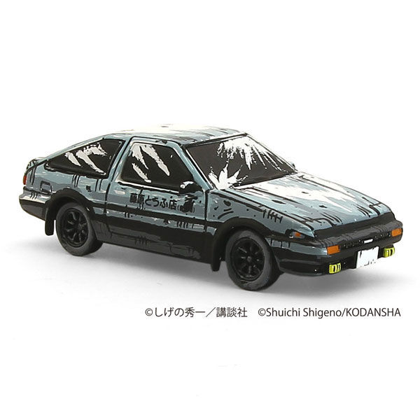Initial D - Fujiwara Takumi - Takahashi Keisuke - Takahashi Ryosuke - Manga Style Painting 3 Car Set - 1/64 (Kyosho) photo 14