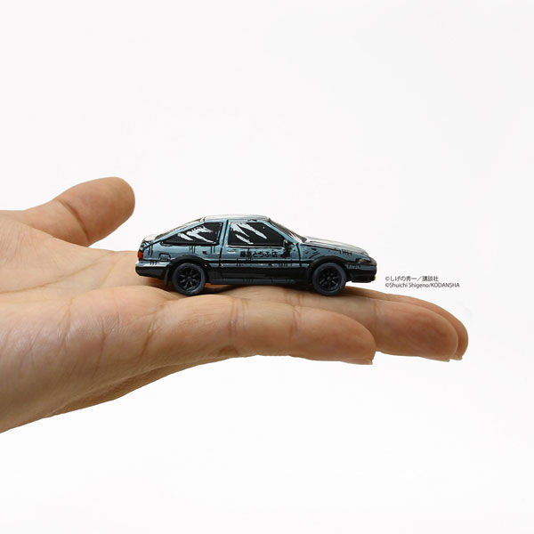 Initial D - Fujiwara Takumi - Takahashi Keisuke - Takahashi Ryosuke - Manga Style Painting 3 Car Set - 1/64 (Kyosho) photo 17