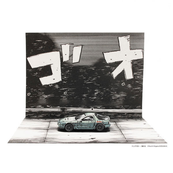 Initial D - Fujiwara Takumi - Takahashi Keisuke - Takahashi Ryosuke - Manga Style Painting 3 Car Set - 1/64 (Kyosho) photo 20