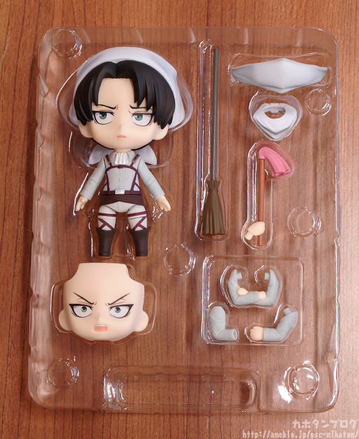 Shingeki no Kyojin - Levi - Nendoroid  (#417) - Cleaning ver. (Good Smile Company) photo 6