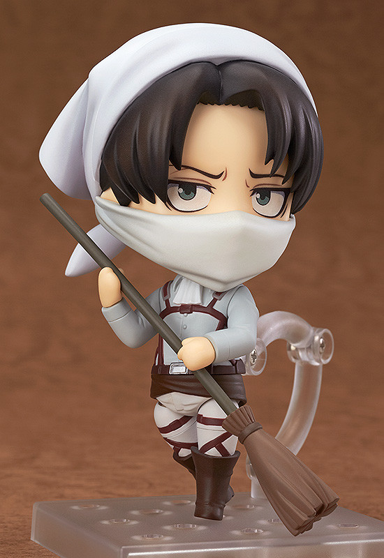 Shingeki no Kyojin - Levi - Nendoroid  (#417) - Cleaning ver. (Good Smile Company) photo 7