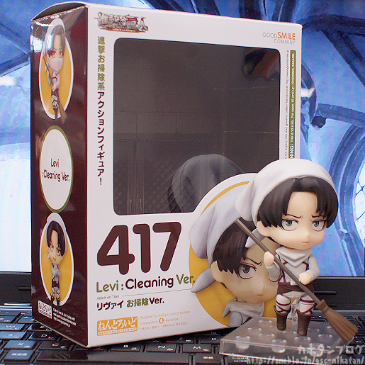 Shingeki no Kyojin - Levi - Nendoroid  (#417) - Cleaning ver. (Good Smile Company) photo 8