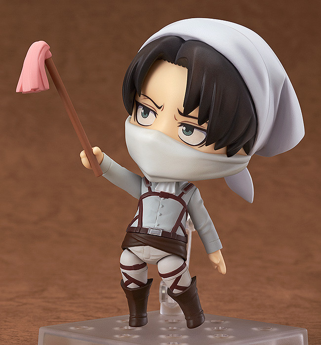 Shingeki no Kyojin - Levi - Nendoroid  (#417) - Cleaning ver. (Good Smile Company) photo 10