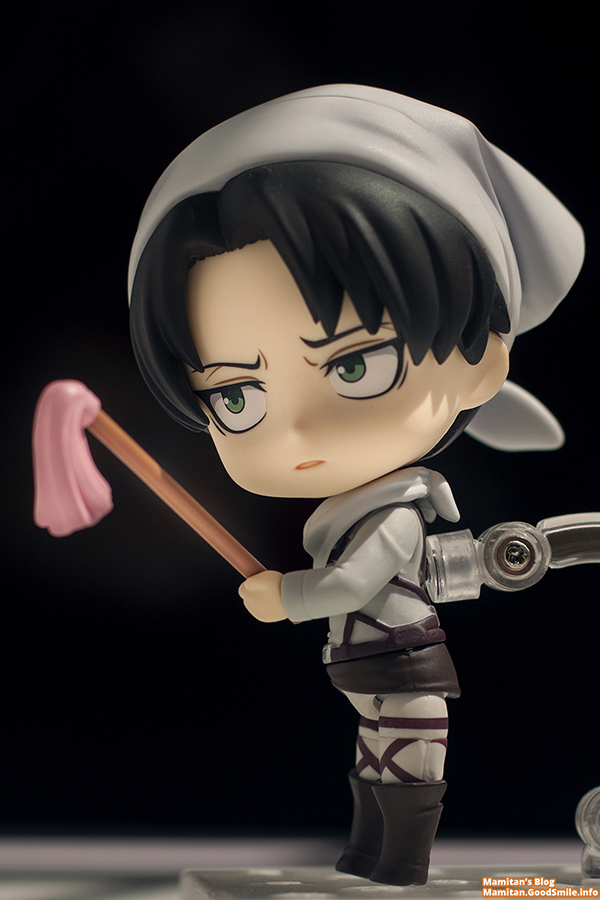 Shingeki no Kyojin - Levi - Nendoroid  (#417) - Cleaning ver. (Good Smile Company) photo 13