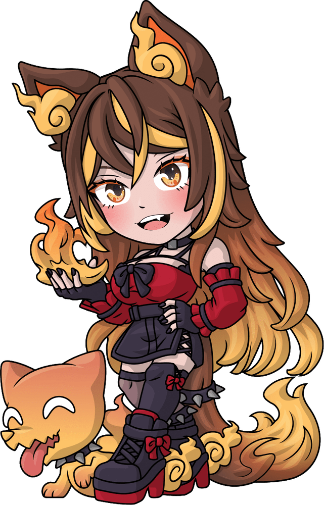 Sinder - Pyro Pup - Youtooz - Youtooz VTuber Collection (#13) (Youtooz) photo 2