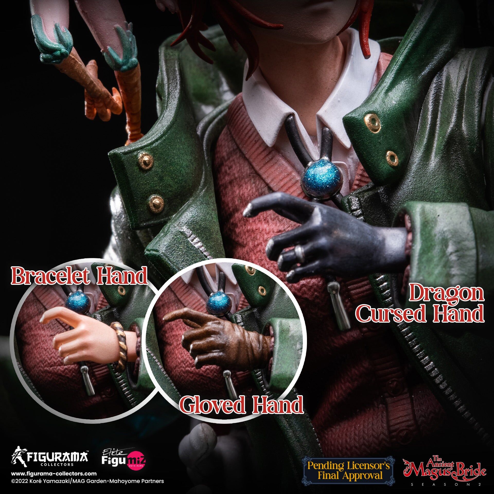 Mahoutsukai no Yome Season 2 - Aetoniki - Ariel - Elias Ainsworth - Hatori Chise - Ruth - Watamushi - Elite FigumiZ - 1/7 (Figurama Collectors) photo 14