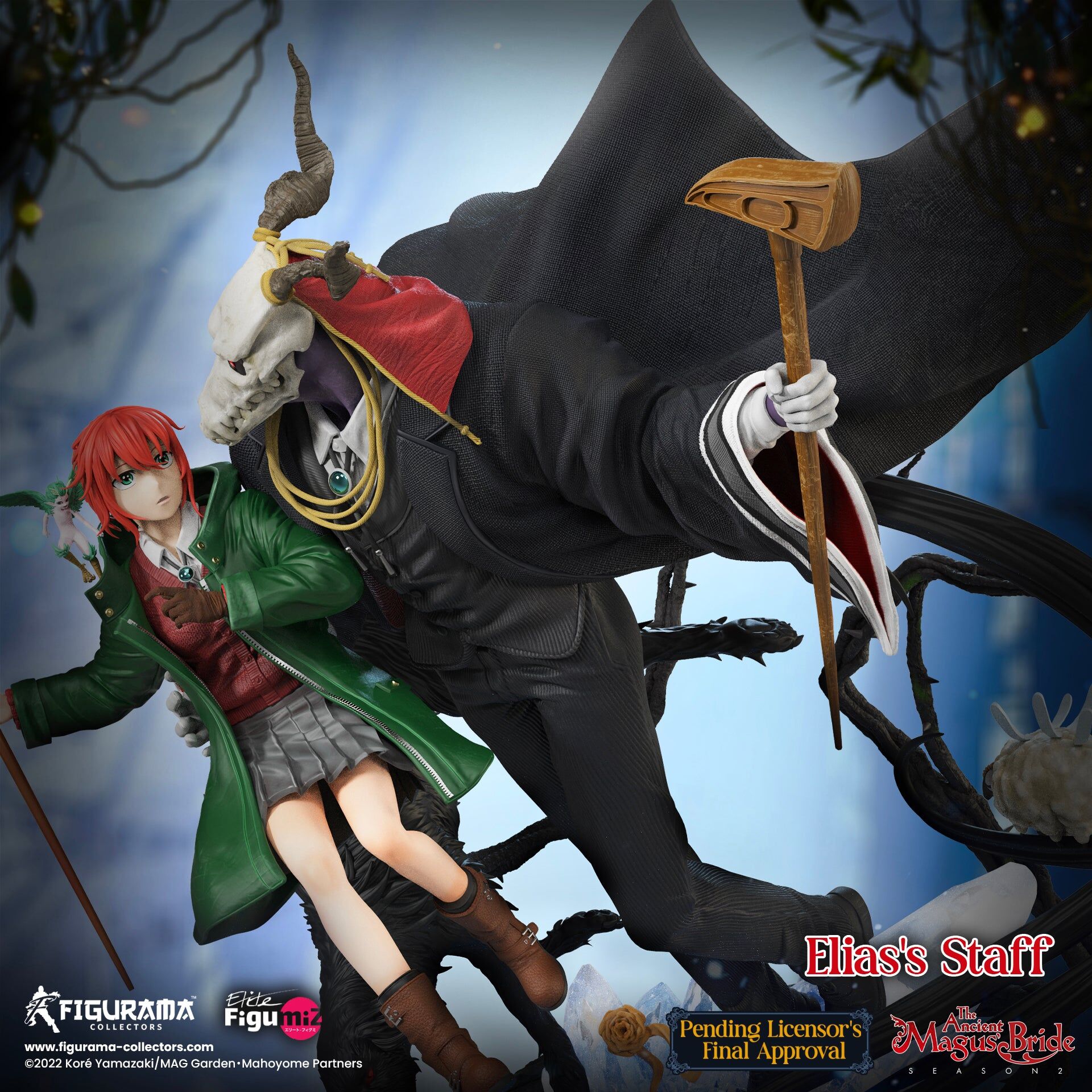 Mahoutsukai no Yome Season 2 - Aetoniki - Ariel - Elias Ainsworth - Hatori Chise - Ruth - Watamushi - Elite FigumiZ - 1/7 (Figurama Collectors) photo 30