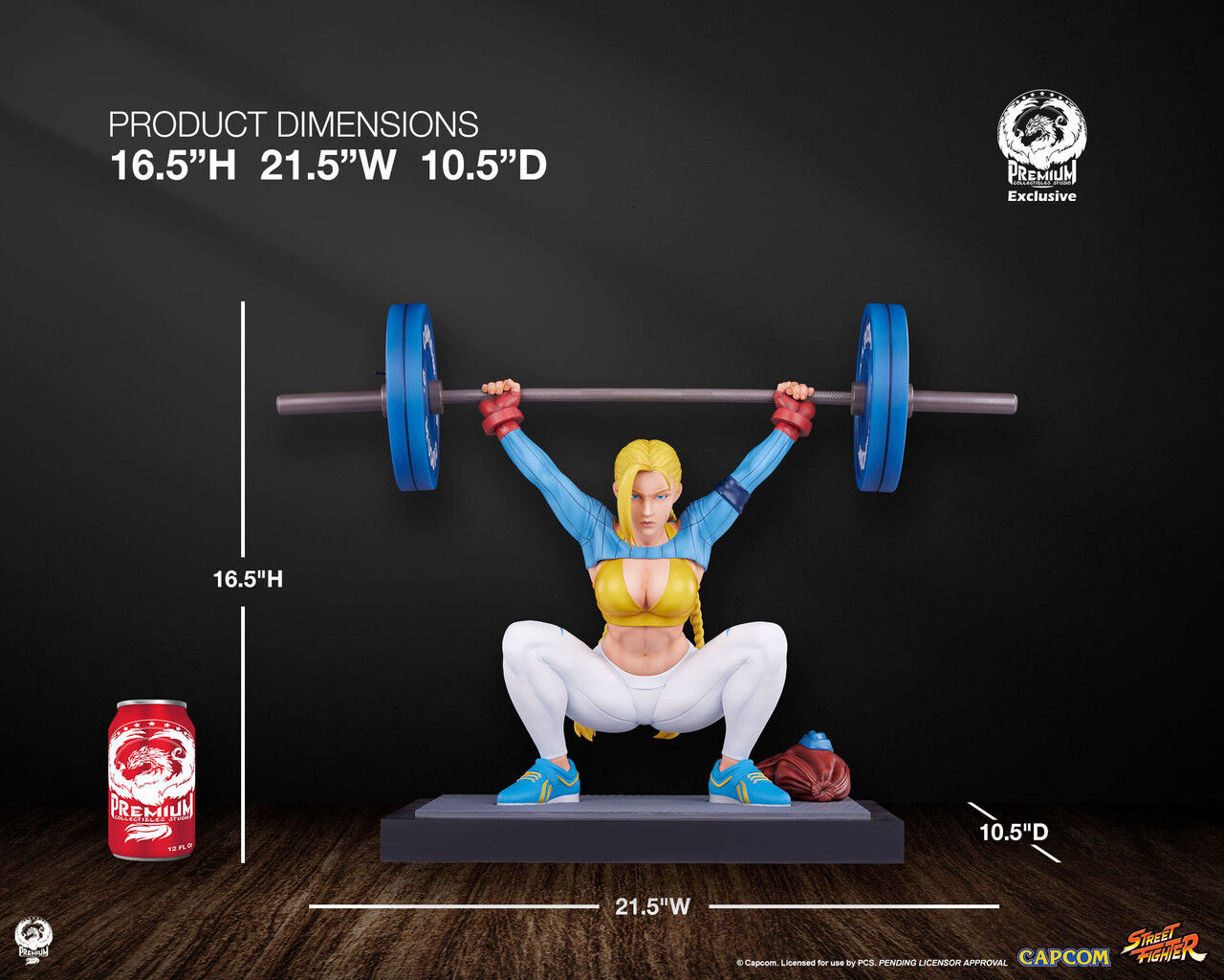Street Fighter - Cammy - Gym/Fitness/Powerlifting - 1/4 - Alpha Edition (Premium Collectibles Studio) photo 2