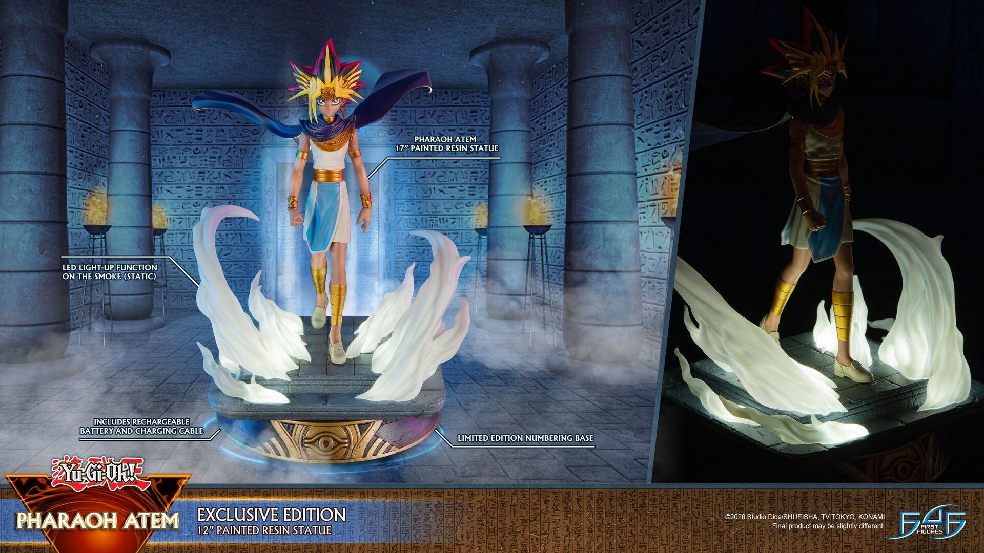 Yu-Gi-Oh! Duel Monsters - Atem - Exclusive Edition (First 4 Figures) photo 16