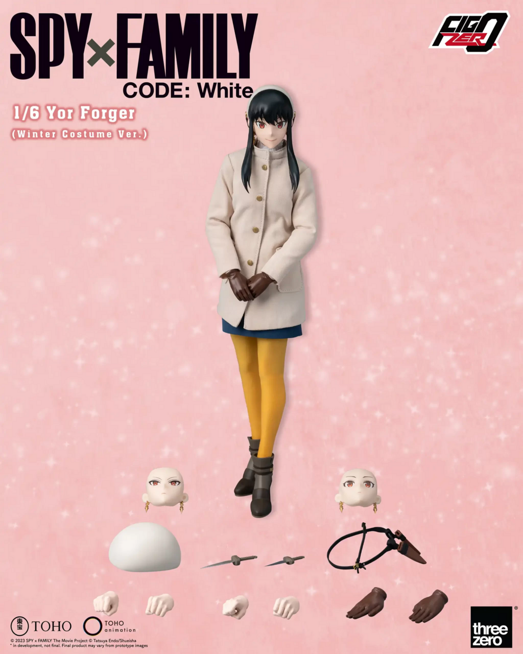 Gekijouban Spy × Family Code: White - Yor Forger - FigZero - 1/6 - Winter Costume Ver. (ThreeZero)
