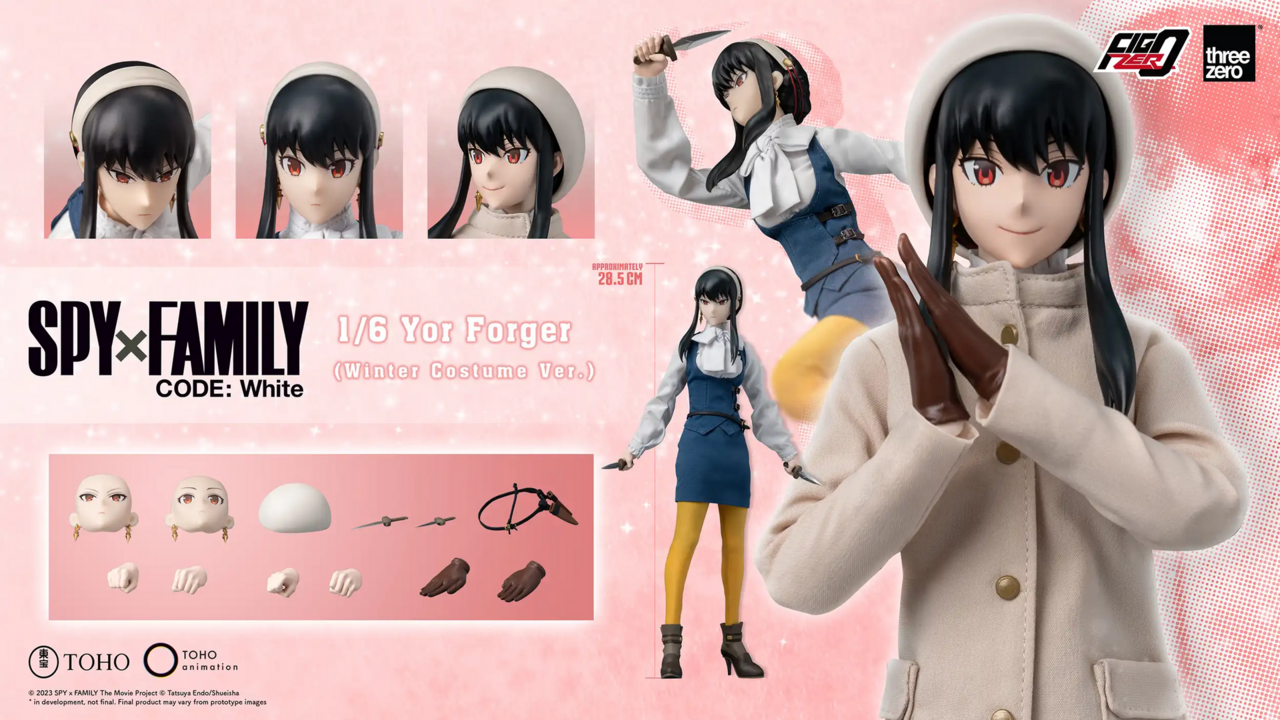 Gekijouban Spy × Family Code: White - Yor Forger - FigZero - 1/6 - Winter Costume Ver. (ThreeZero) photo 9