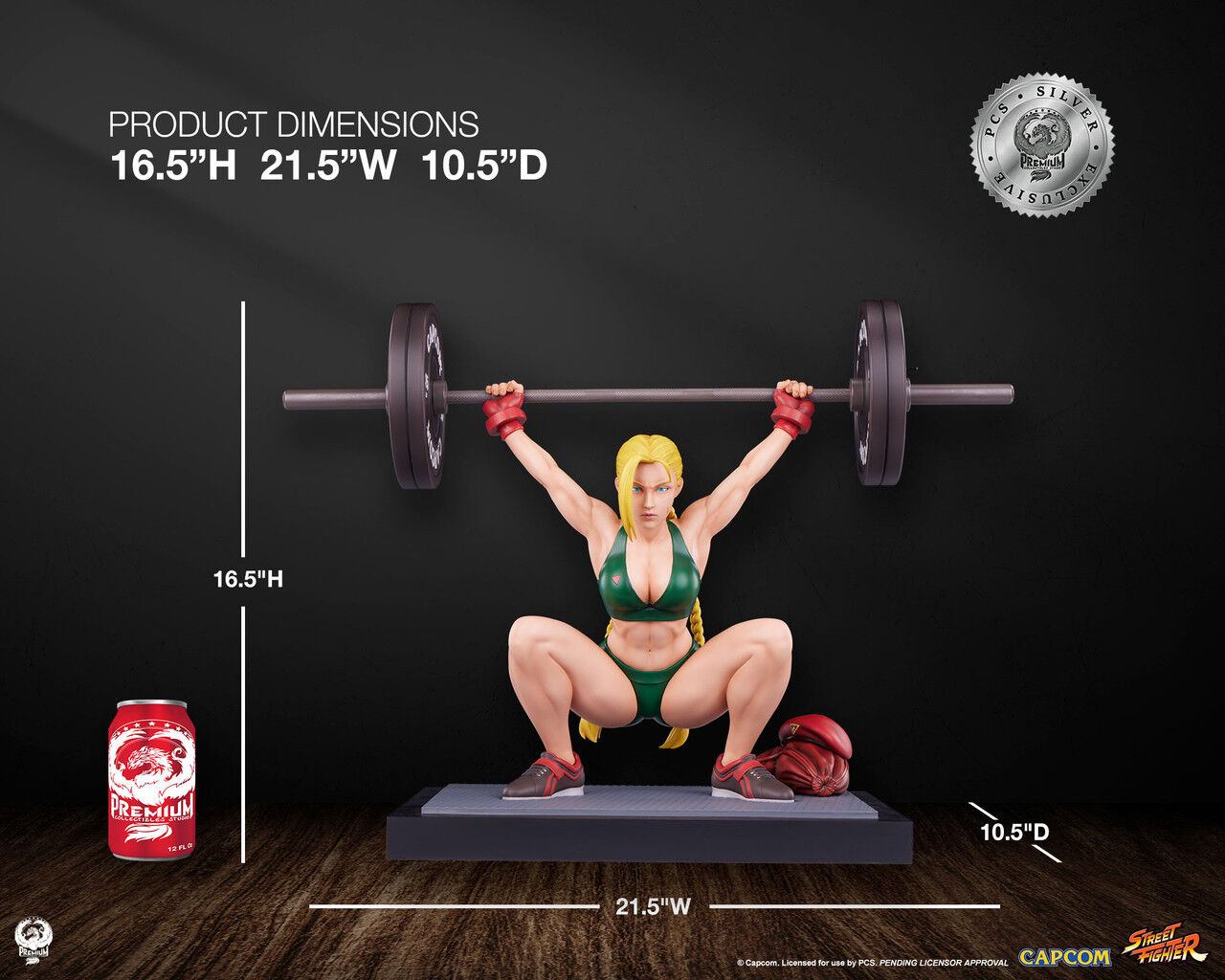 Street Fighter - Cammy - Gym/Fitness/Powerlifting - 1/4 - Classic Edition (Premium Collectibles Studio) photo 8