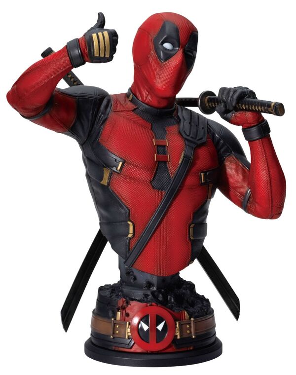Deadpool & Wolverine - Deadpool - Bust - HappyKuji - HappyKuji Deadpool & Wolverine (A Prize) (Kotobukiya, Sunny Side Up)