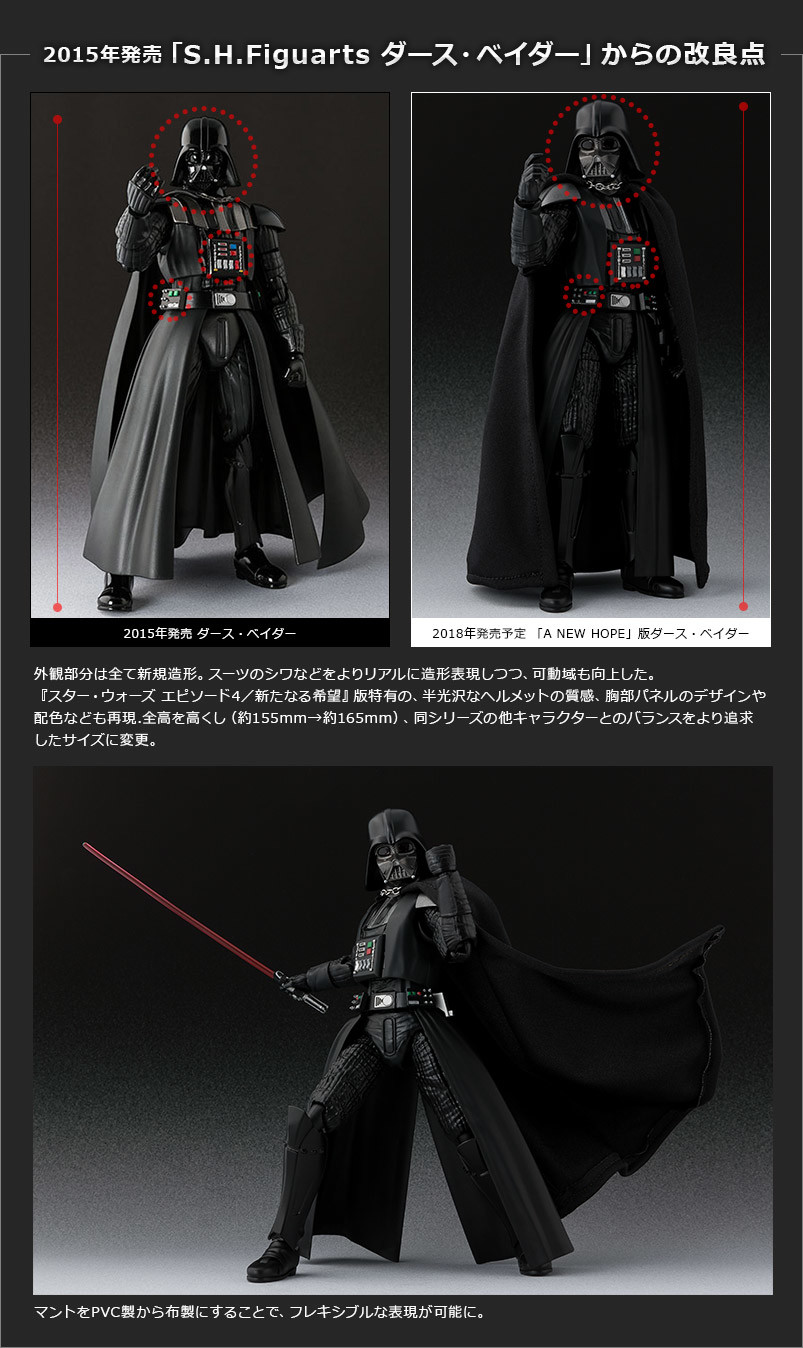 Star Wars: Episode VI – Return of the Jedi - Darth Vader - S.H.Figuarts (Bandai) photo 5
