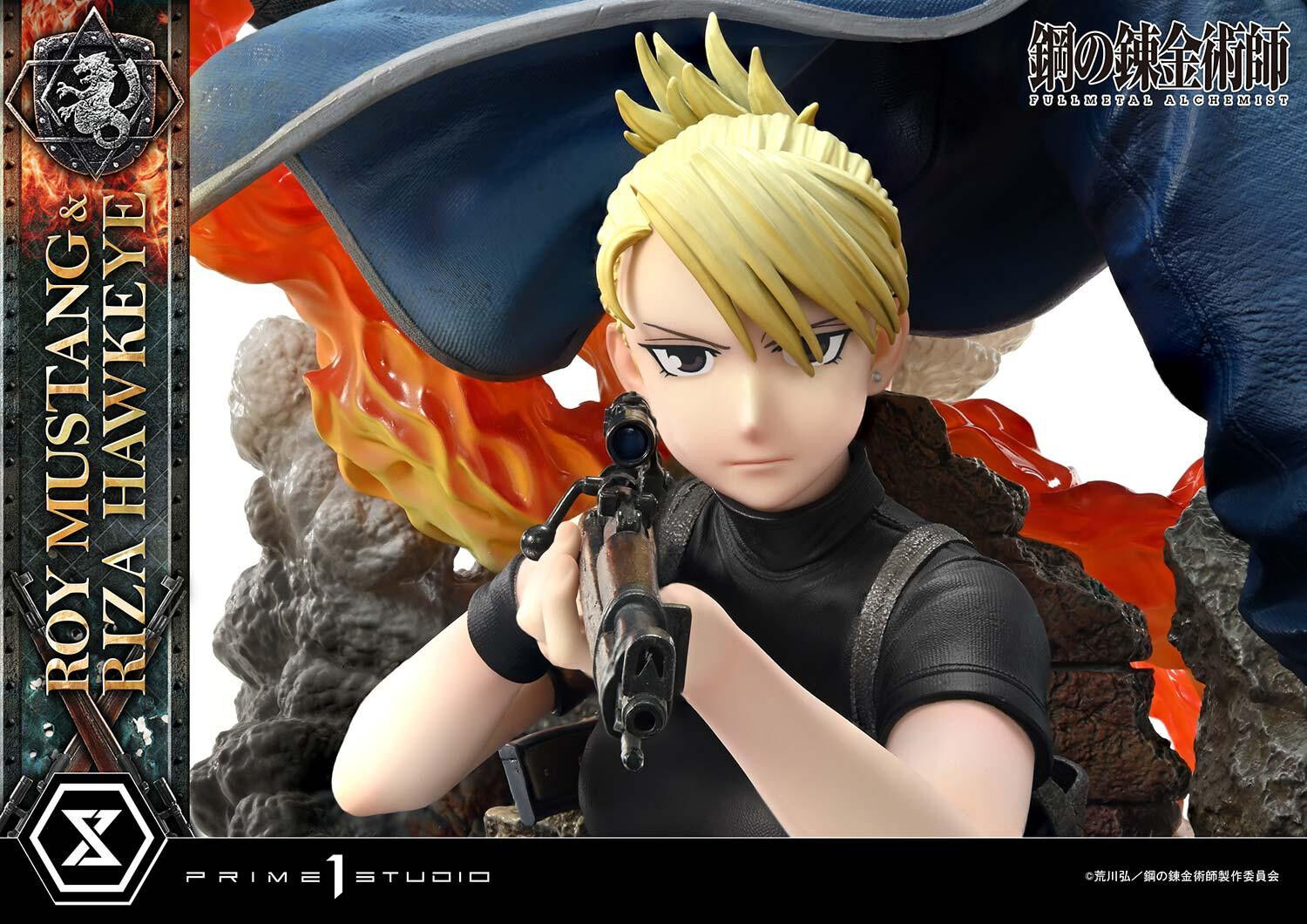Hagane no Renkinjutsushi Fullmetal Alchemist - Black Hayate - Riza Hawkeye - Roy Mustang - Concept Masterline (CMFMA-02) - 1/6 (Prime 1 Studio) photo 2