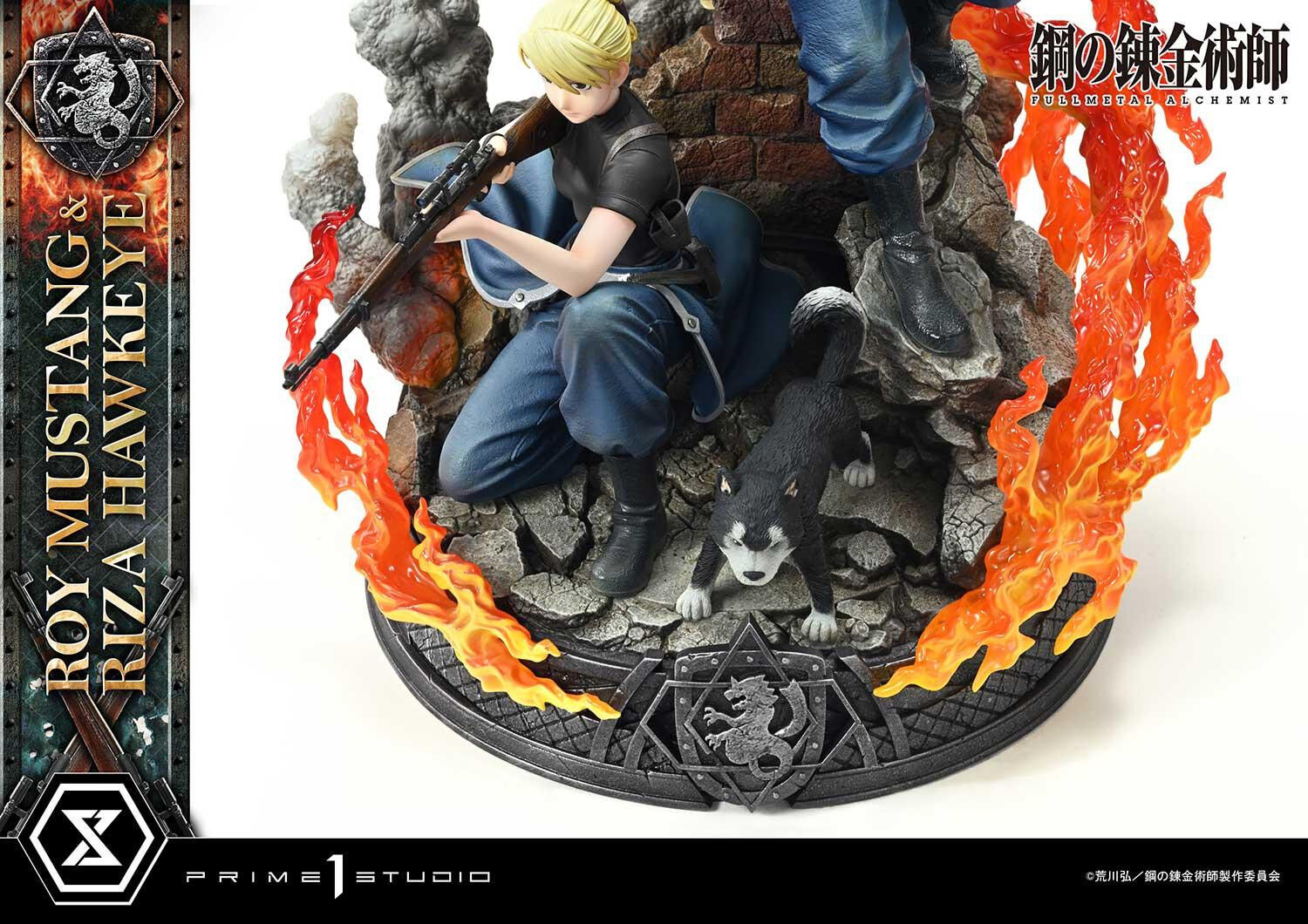 Hagane no Renkinjutsushi Fullmetal Alchemist - Black Hayate - Riza Hawkeye - Roy Mustang - Concept Masterline (CMFMA-02) - 1/6 (Prime 1 Studio) photo 4