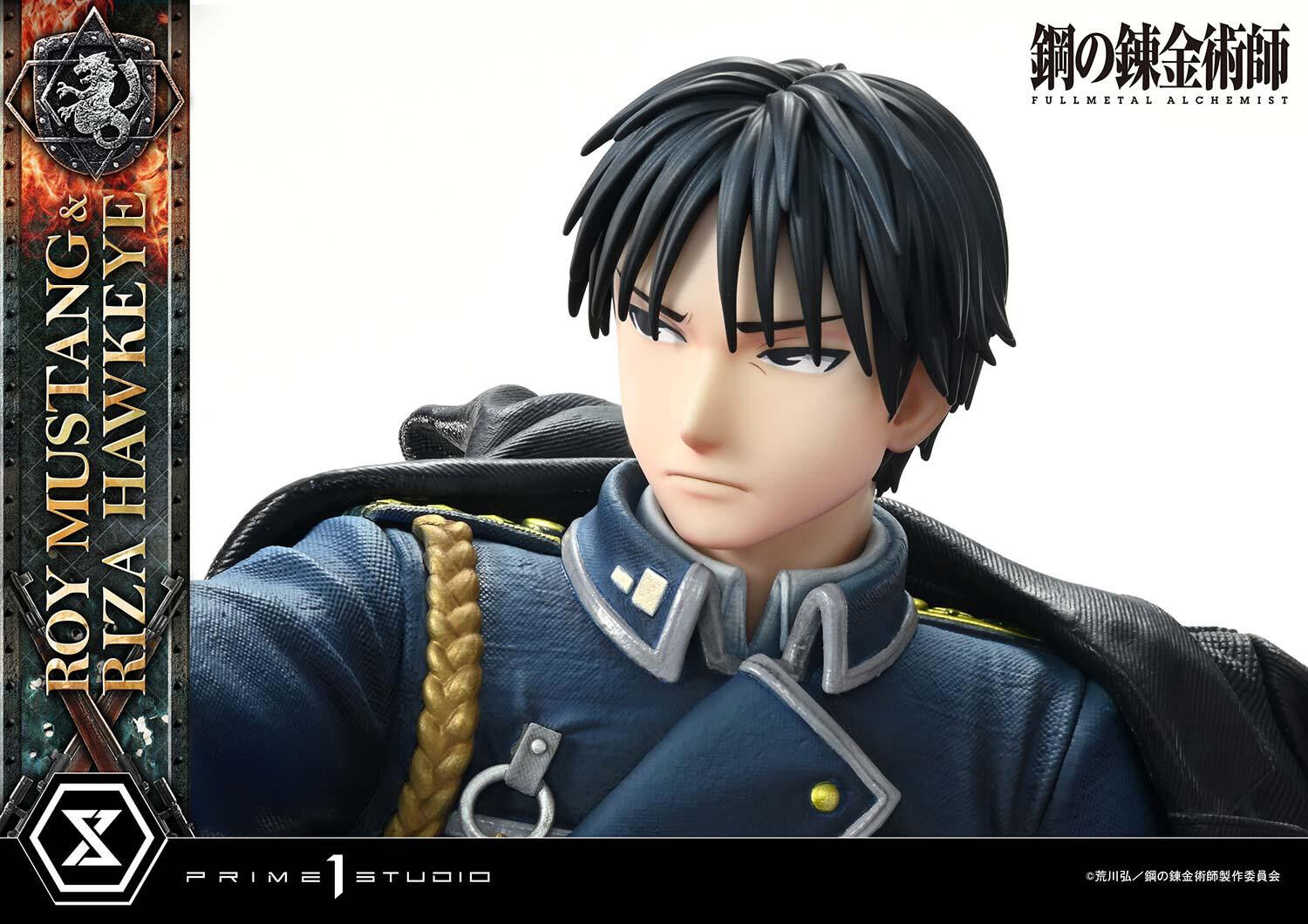 Hagane no Renkinjutsushi Fullmetal Alchemist - Black Hayate - Riza Hawkeye - Roy Mustang - Concept Masterline (CMFMA-02) - 1/6 (Prime 1 Studio) photo 14