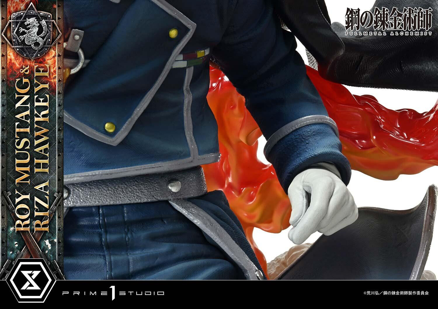 Hagane no Renkinjutsushi Fullmetal Alchemist - Black Hayate - Riza Hawkeye - Roy Mustang - Concept Masterline (CMFMA-02) - 1/6 (Prime 1 Studio) photo 17