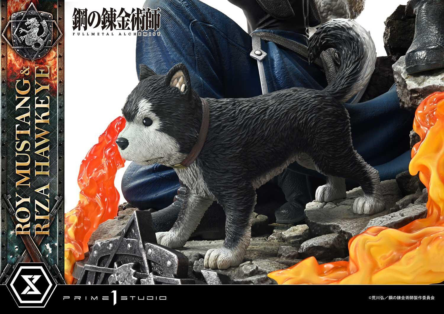 Hagane no Renkinjutsushi Fullmetal Alchemist - Black Hayate - Riza Hawkeye - Roy Mustang - Concept Masterline (CMFMA-02) - 1/6 (Prime 1 Studio) photo 37