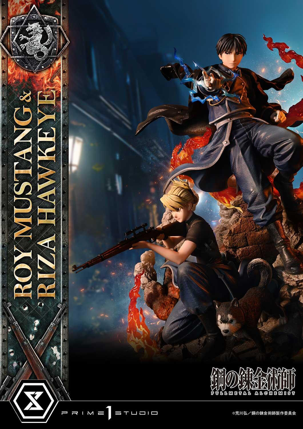 Hagane no Renkinjutsushi Fullmetal Alchemist - Black Hayate - Riza Hawkeye - Roy Mustang - Concept Masterline (CMFMA-02) - 1/6 (Prime 1 Studio) photo 39