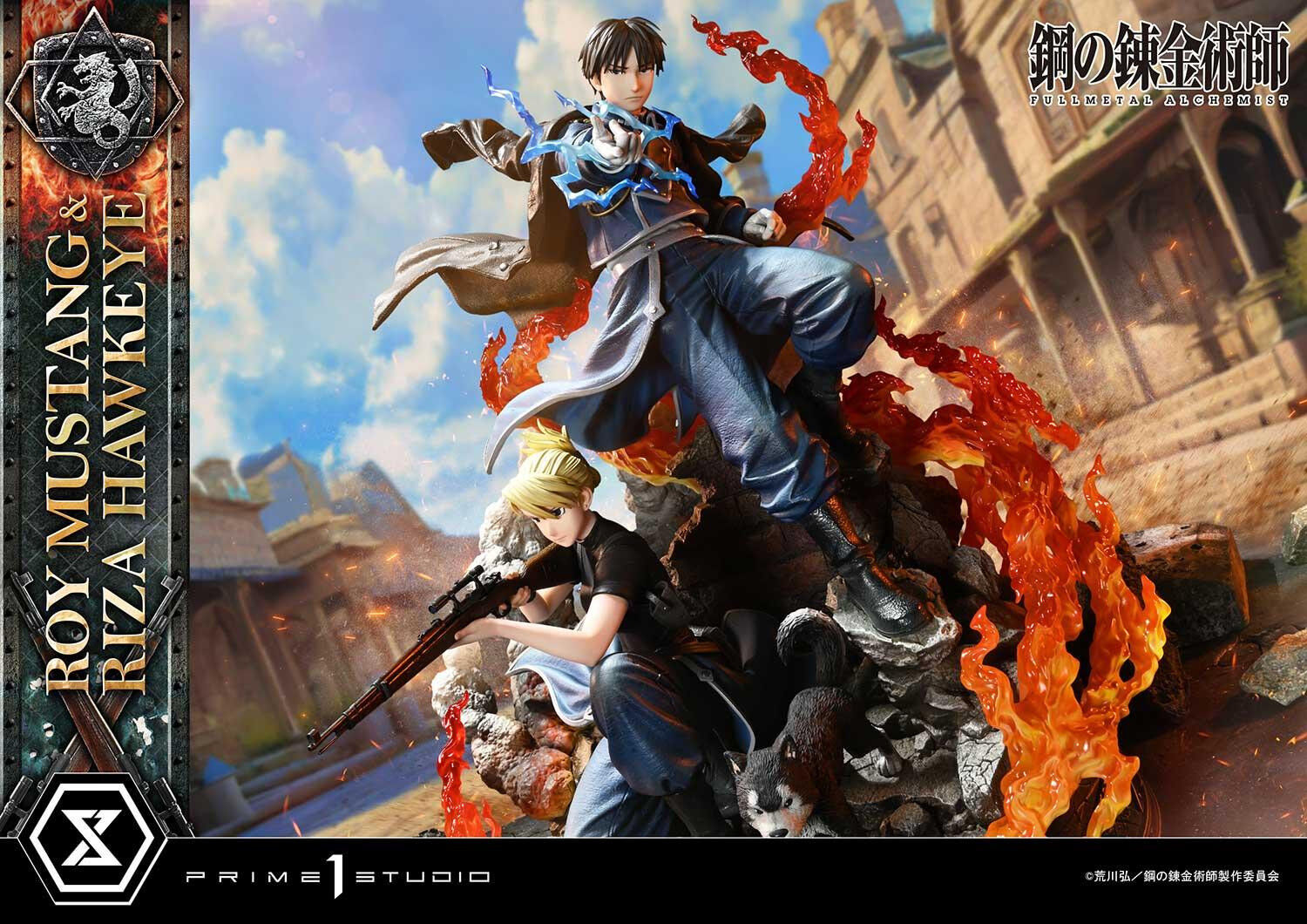 Hagane no Renkinjutsushi Fullmetal Alchemist - Black Hayate - Riza Hawkeye - Roy Mustang - Concept Masterline (CMFMA-02) - 1/6 (Prime 1 Studio) photo 47