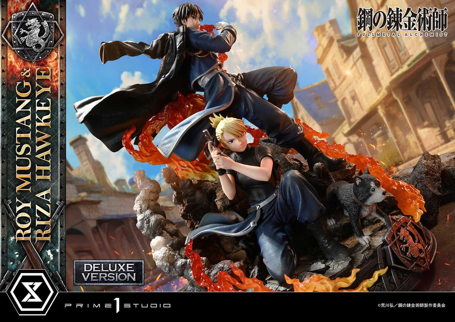 Hagane no Renkinjutsushi Fullmetal Alchemist - Black Hayate - Riza Hawkeye - Roy Mustang - Concept Masterline  (CMFMA-02DX) - 1/6 - DX Version (Prime 1 Studio) photo 6