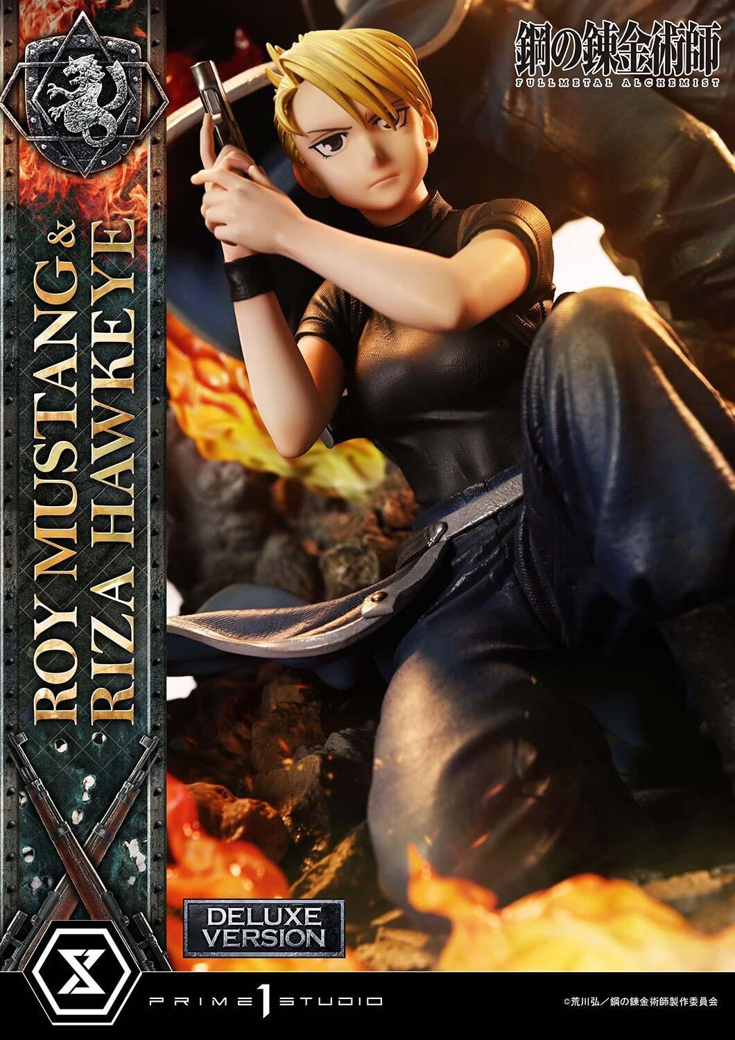 Hagane no Renkinjutsushi Fullmetal Alchemist - Black Hayate - Riza Hawkeye - Roy Mustang - Concept Masterline  (CMFMA-02DX) - 1/6 - DX Version (Prime 1 Studio) photo 9