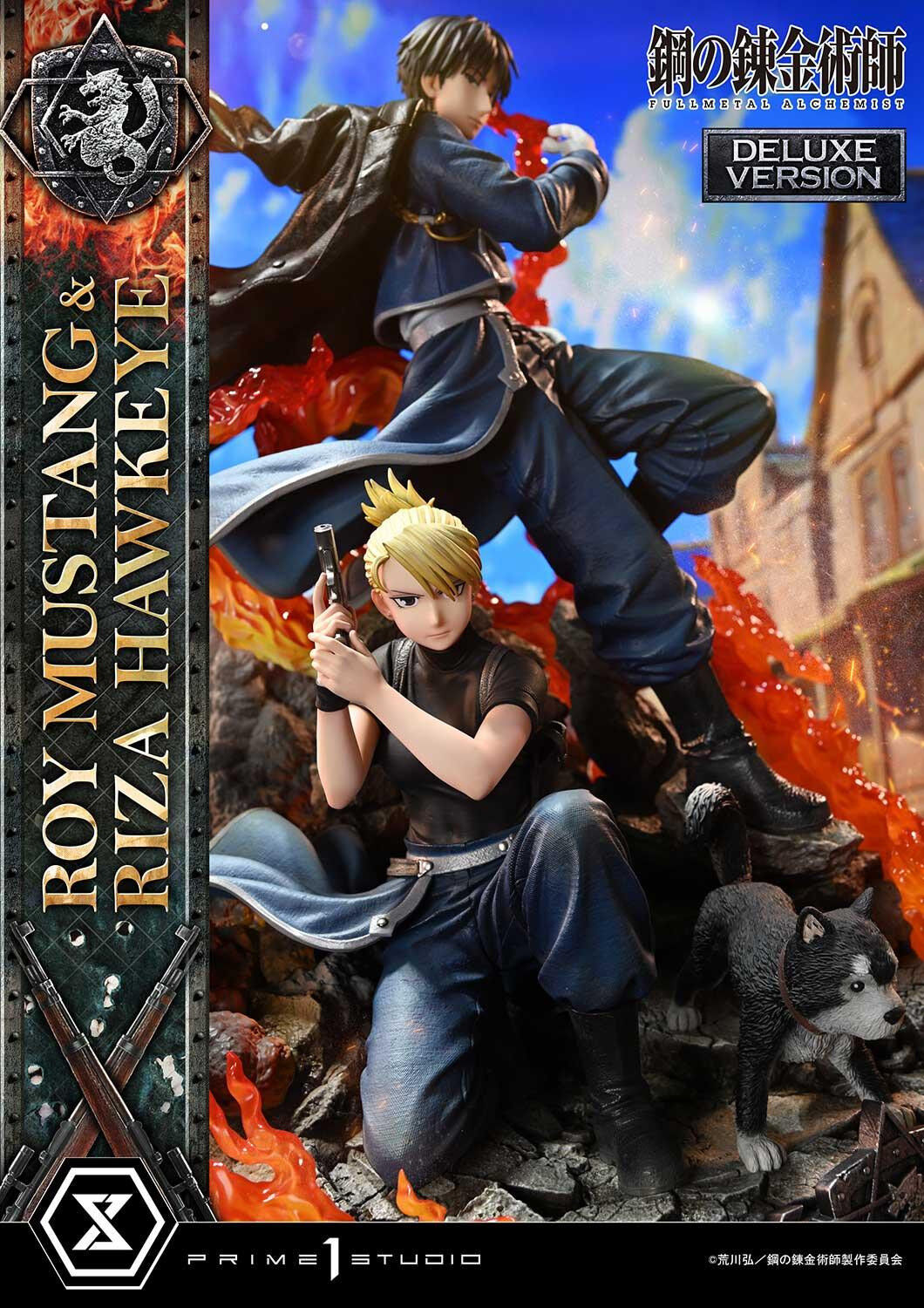 Hagane no Renkinjutsushi Fullmetal Alchemist - Black Hayate - Riza Hawkeye - Roy Mustang - Concept Masterline  (CMFMA-02DX) - 1/6 - DX Version (Prime 1 Studio) photo 14