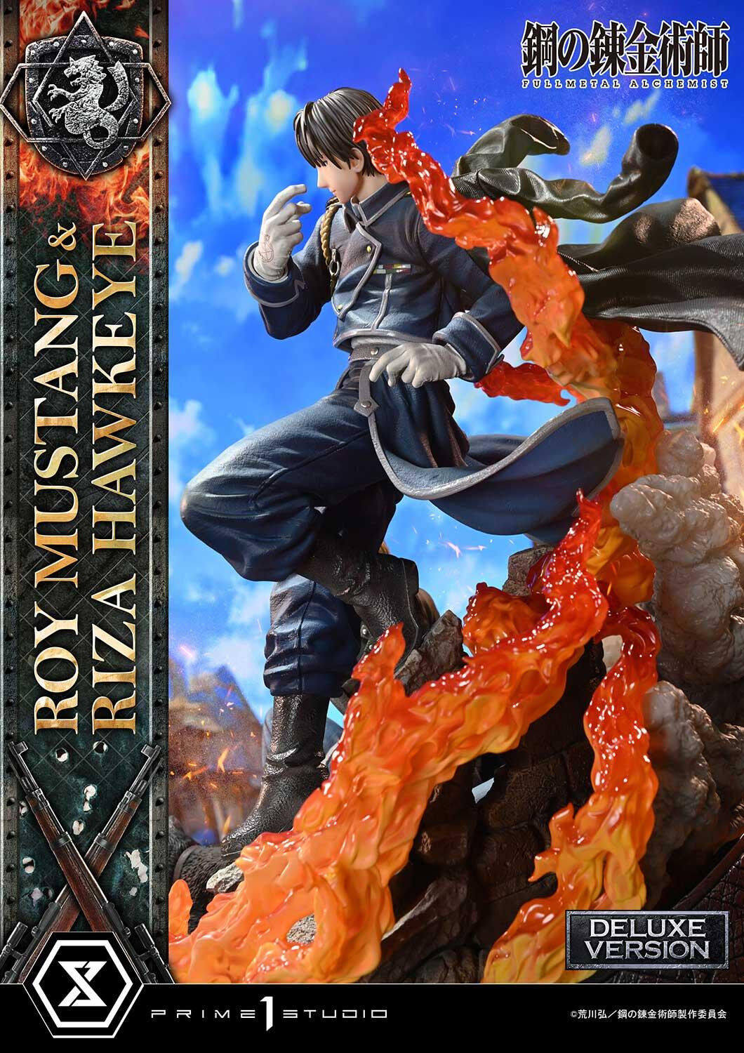 Hagane no Renkinjutsushi Fullmetal Alchemist - Black Hayate - Riza Hawkeye - Roy Mustang - Concept Masterline  (CMFMA-02DX) - 1/6 - DX Version (Prime 1 Studio) photo 15