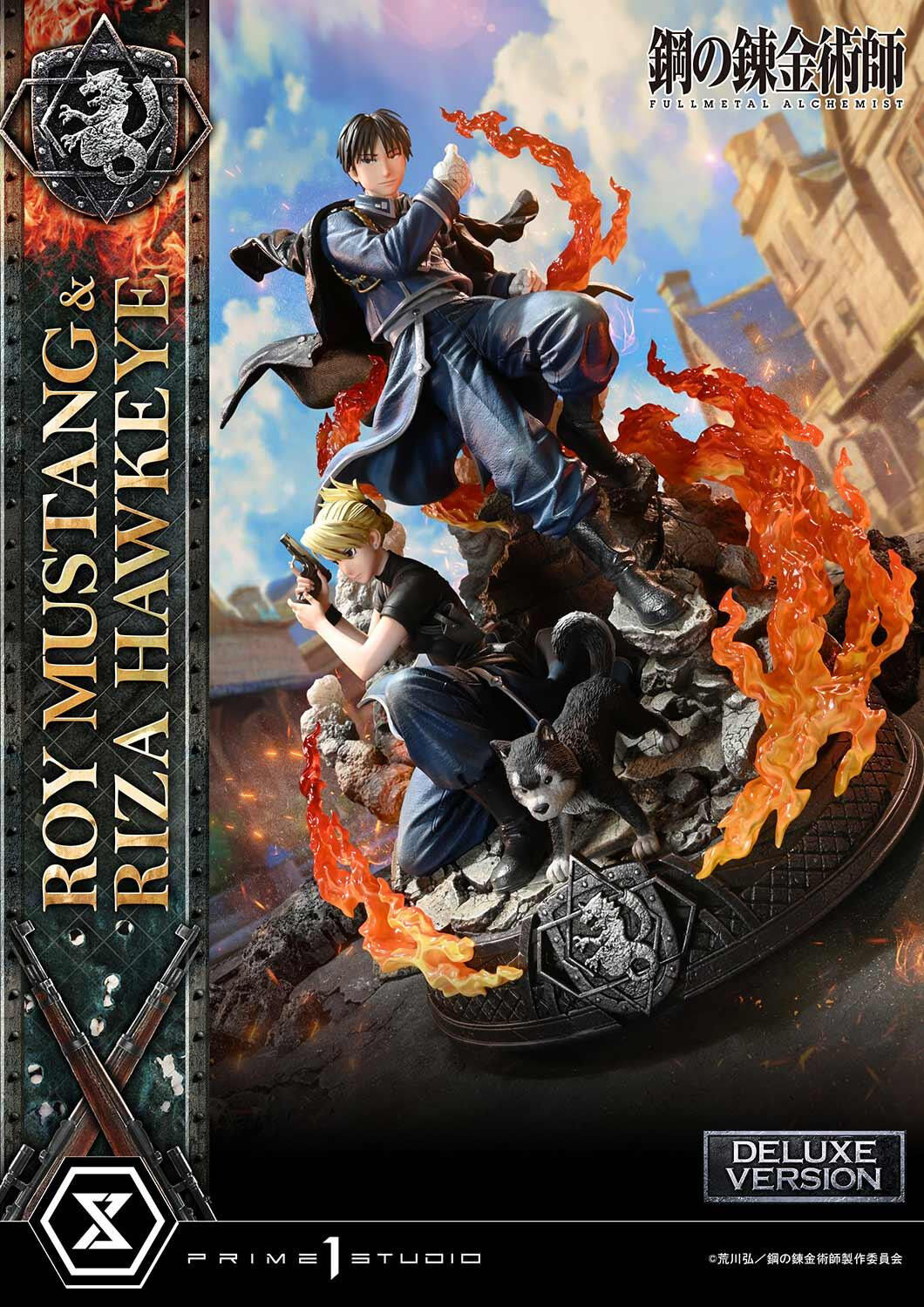 Hagane no Renkinjutsushi Fullmetal Alchemist - Black Hayate - Riza Hawkeye - Roy Mustang - Concept Masterline  (CMFMA-02DX) - 1/6 - DX Version (Prime 1 Studio) photo 17